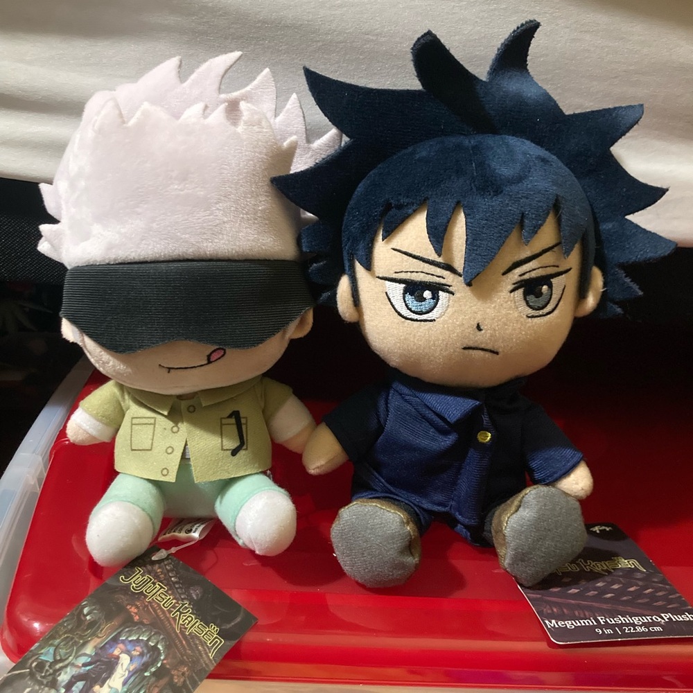 Jujitsu Kaisen Plush bundle gojo megumi